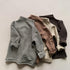 Children's Australian Velvet Backing Shirt Half High Neck De Velvet Warm Top